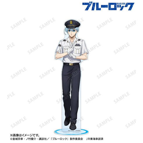『ブルーロック』描き下ろし 氷織 羊 駅員ver. 特大アクリルスタンド